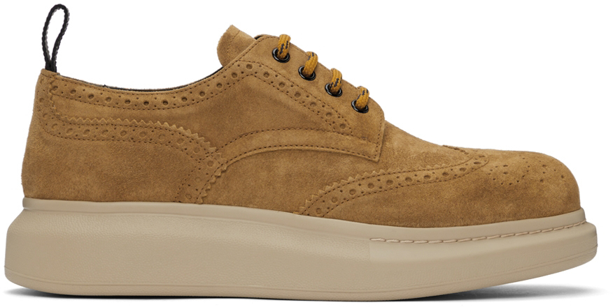 tan alexander mcqueen sneakers