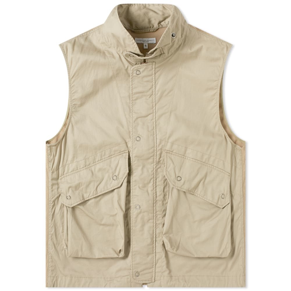 日/祝も発送 Engineered Garments Feild Vest HB Twill - 通販