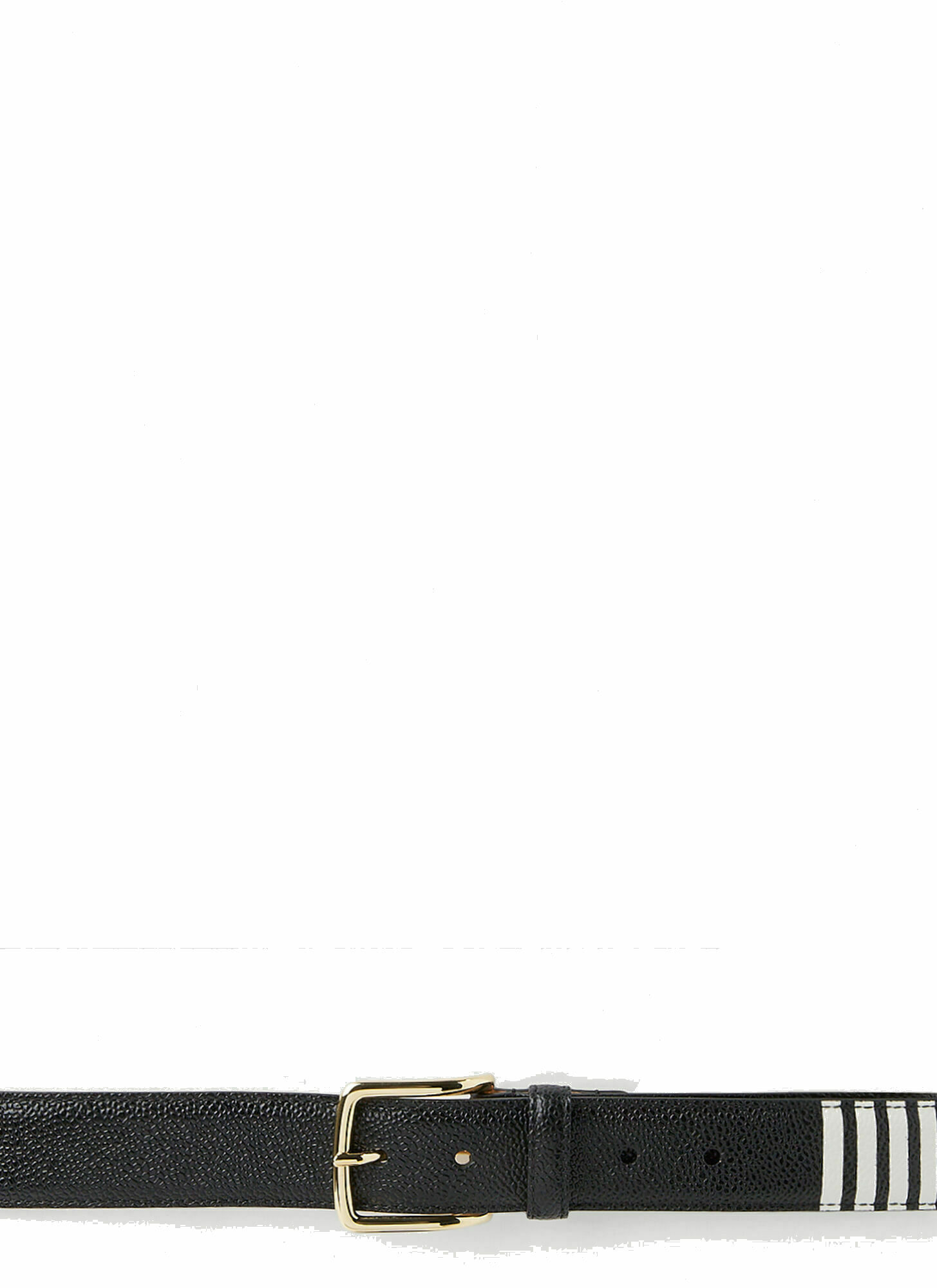 Photo: Thom Browne - Four Bar Belt in Black