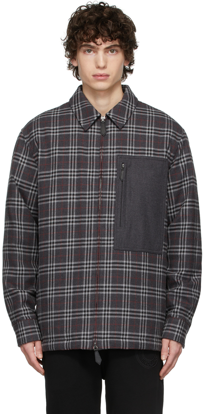 burberry grey plaid