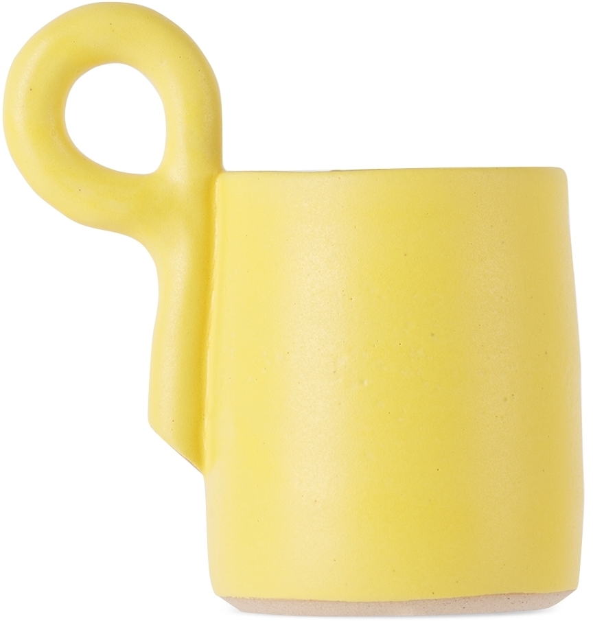 Photo: Milo Made Ceramics SSENSE Exclusive Yellow 25 Mug