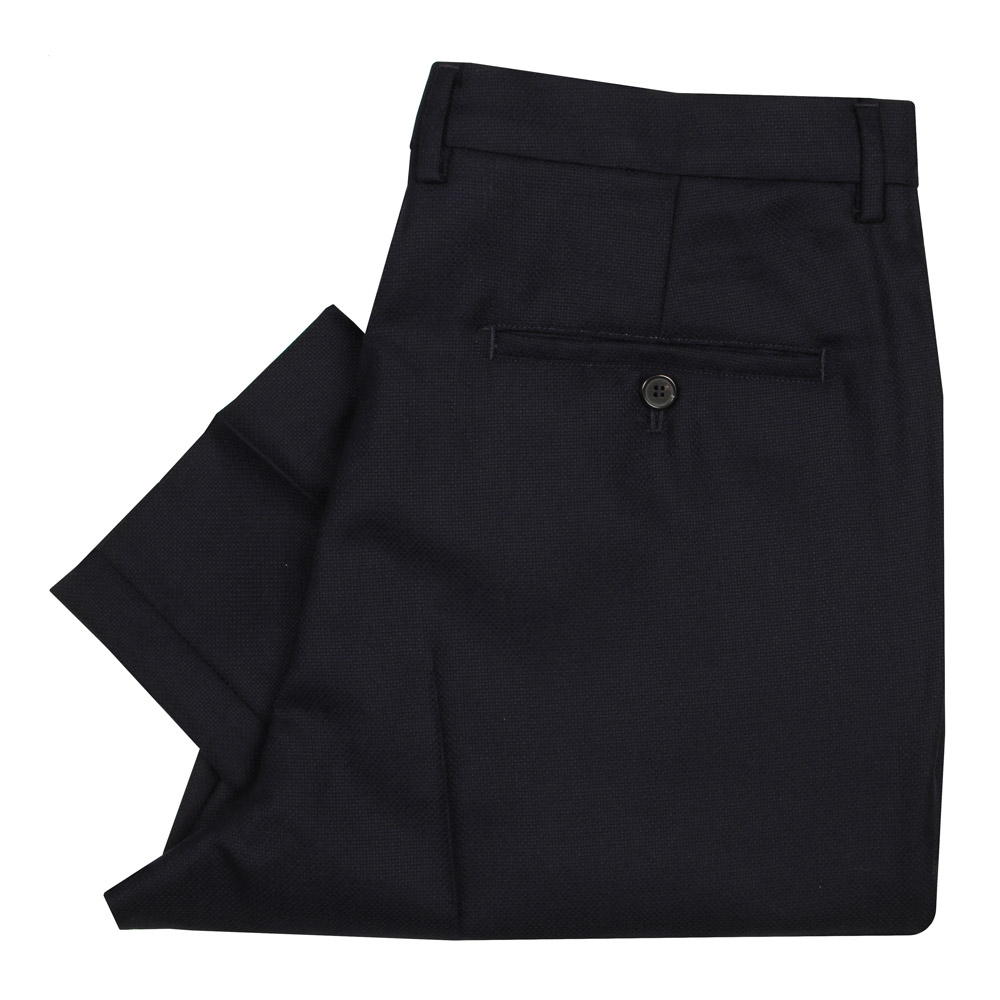 Carrot Fit Trouser - Navy AMI