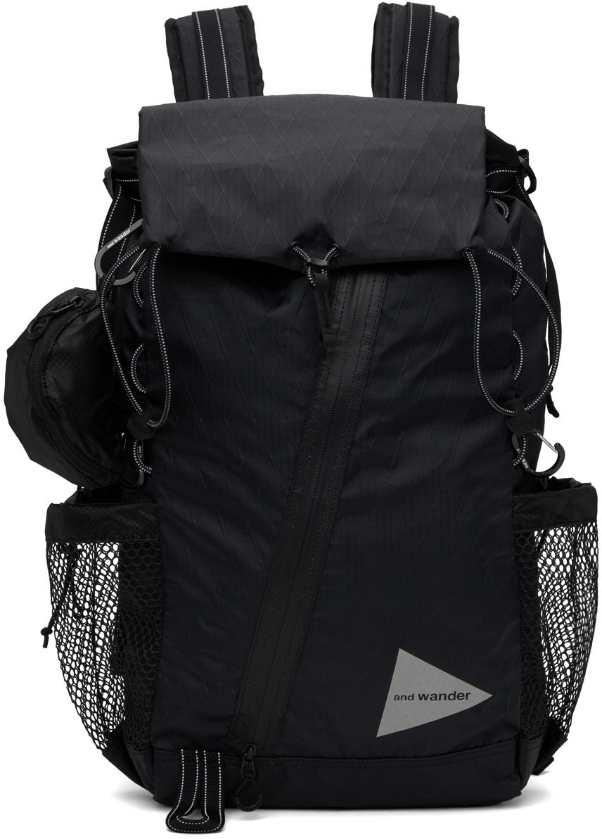 and wander Black XPac 30L Backpack and Wander