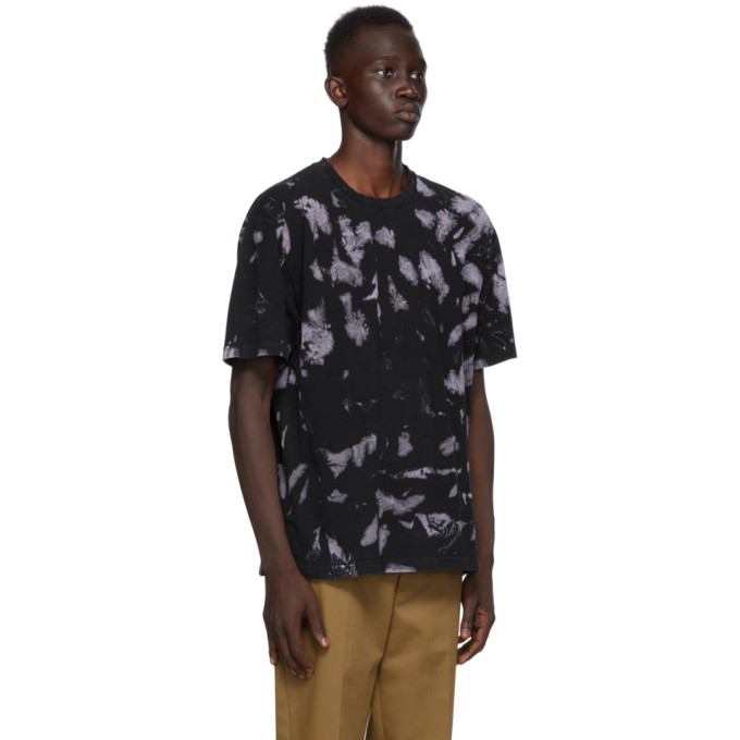 black bleach t shirt