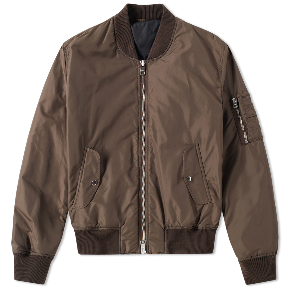 ami nylon bomber jacket