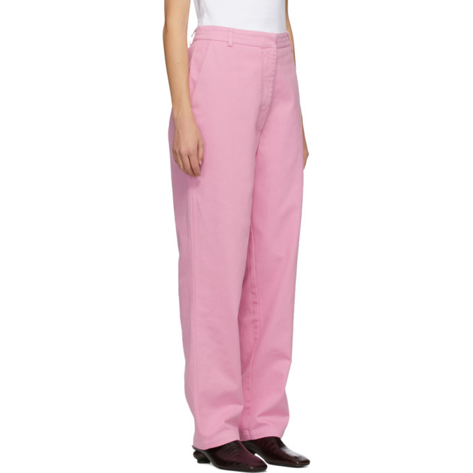 Rika Studios Pink Jack Chino Trousers Rika Studios