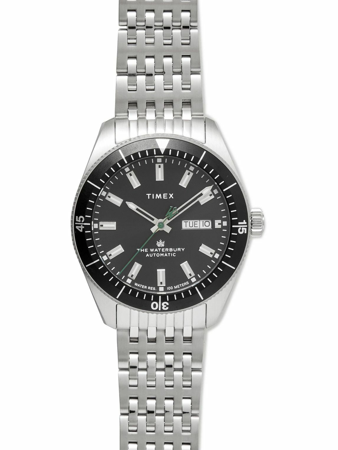 Timex - Waterbury Dive Automatic 40mm Stainless Steel Watch Timex