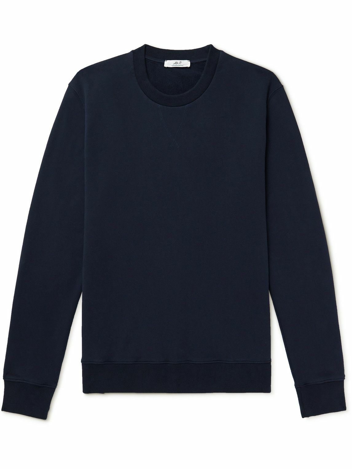 Mr P. - Cotton-Jersey Sweatshirt - Blue Mr P.
