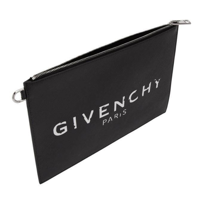 Givenchy Black Givenchy Paris Iconic Pouch Givenchy