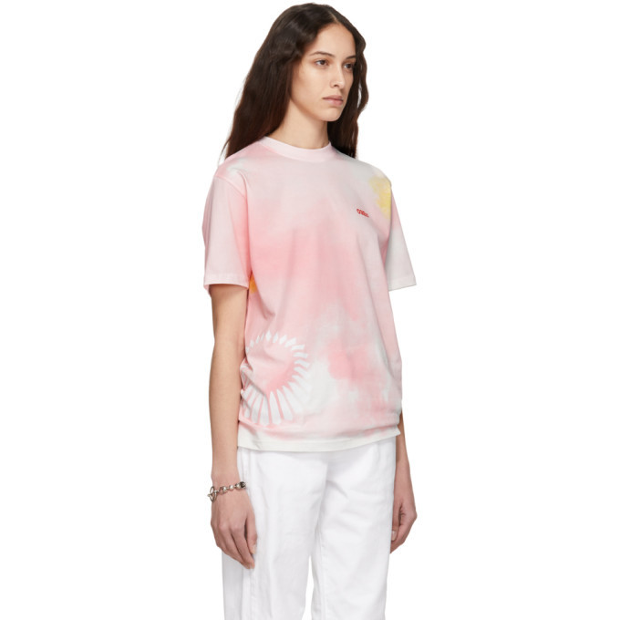 032c Pink Cosmic Workshop Tie-Dye T-Shirt