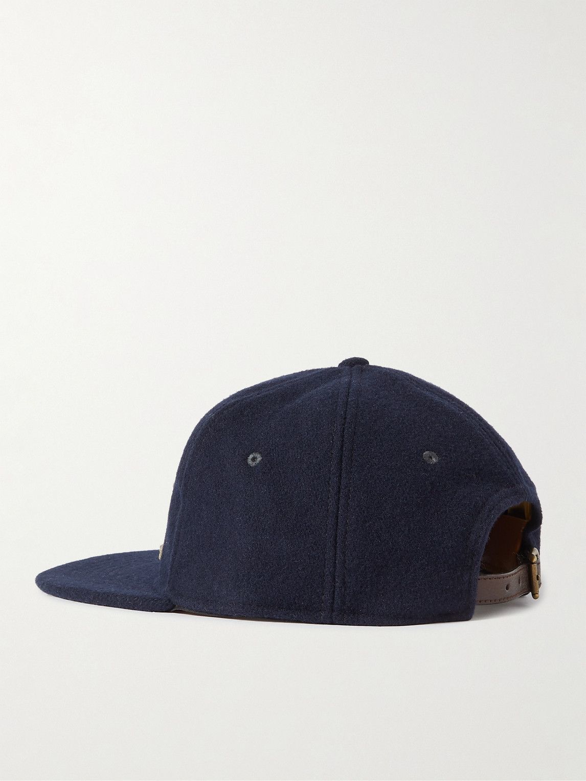 RRL LogoAppliquéd WoolBlend Felt Cap RRL