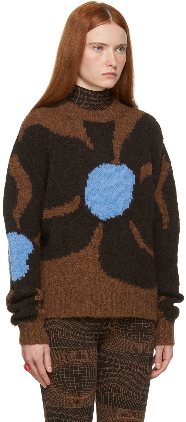 Paloma Wool Brown  Blue Hana Sweater