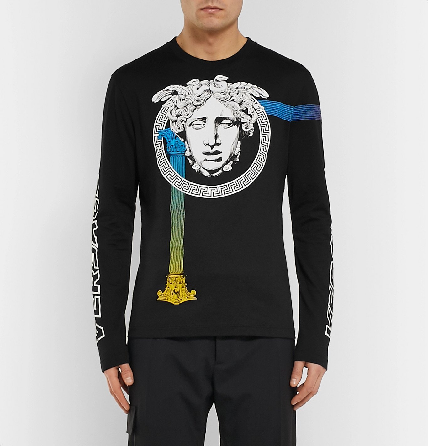 versace slim fit shirt