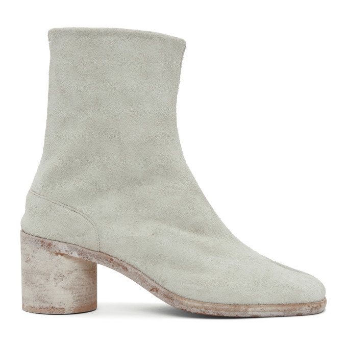 suede tabi boots