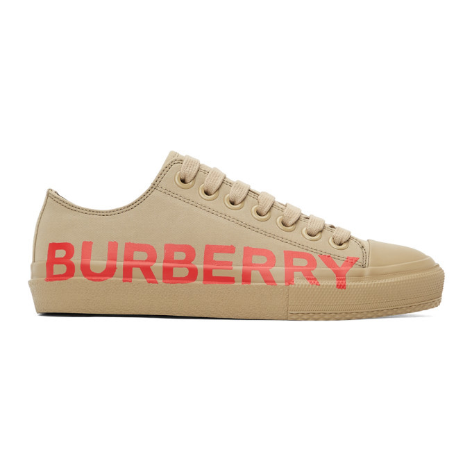 Burberry Khaki Larkhall Sneakers Burberry