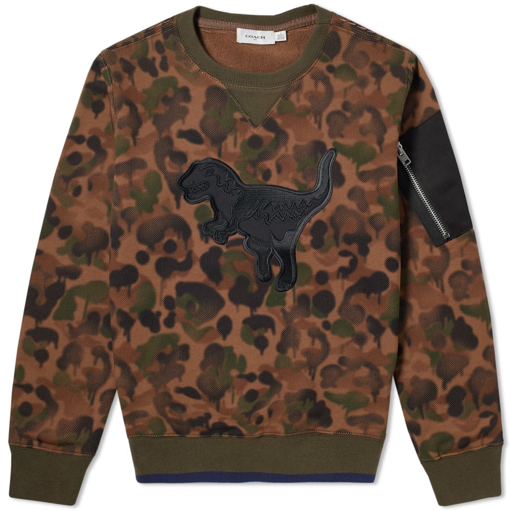 coach camo sweatshirt