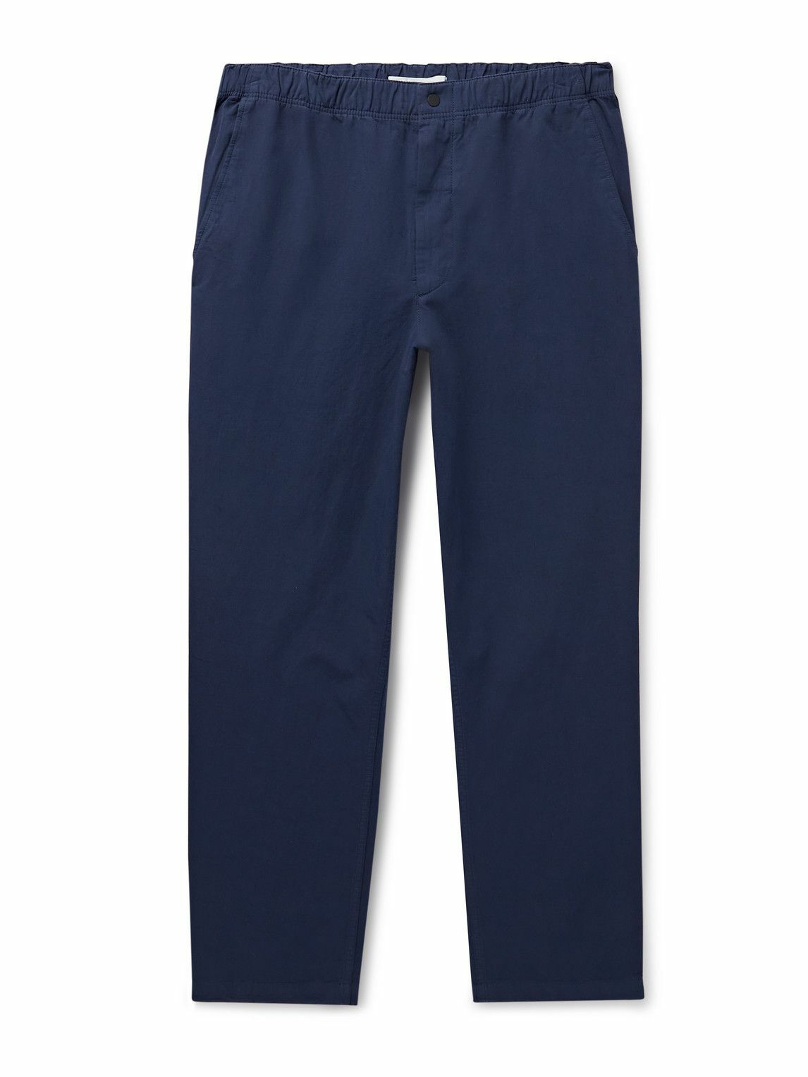 Norse Projects - Ezra Straight-Leg Cotton and Linen-Blend Trousers ...