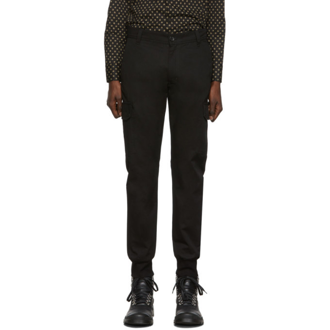 black military joggers