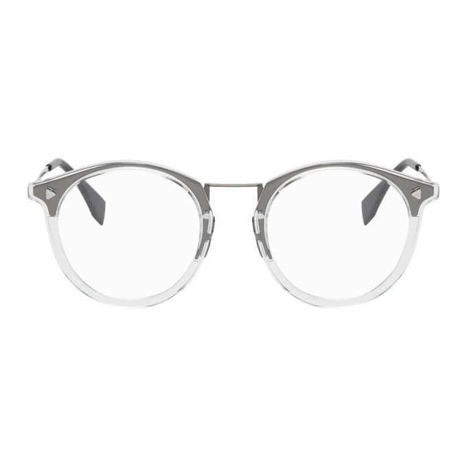 fendi transparent glasses