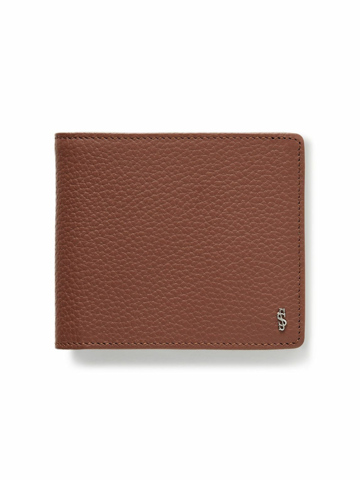 Serapian - Logo-Appliquéd Full-Grain Leather Billfold Wallet Serapian