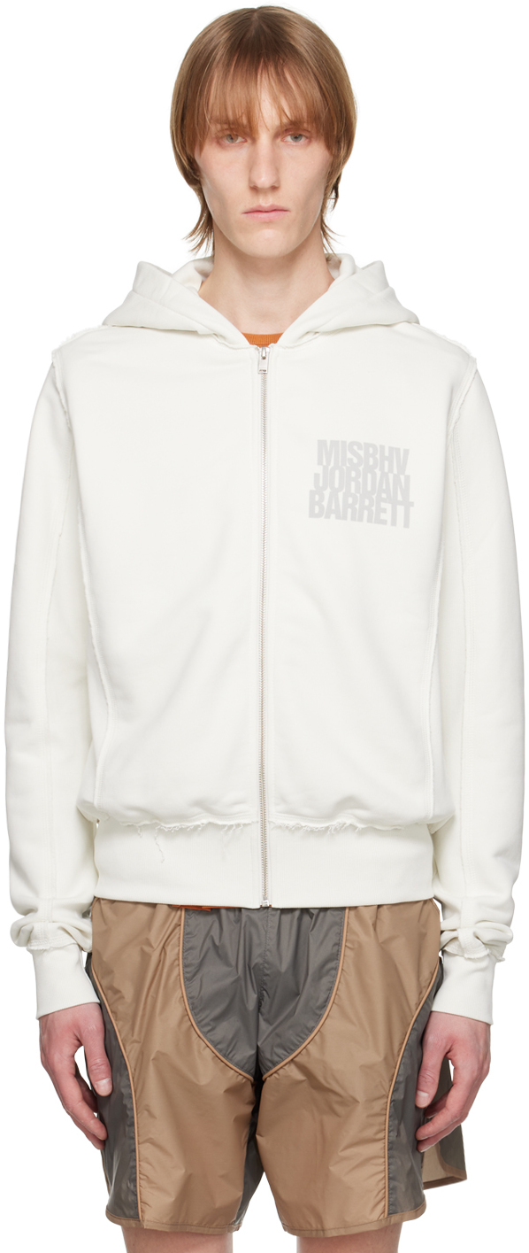 MISBHV Off-White Jordan Barrett Edition Zipped Hoodie MISBHV