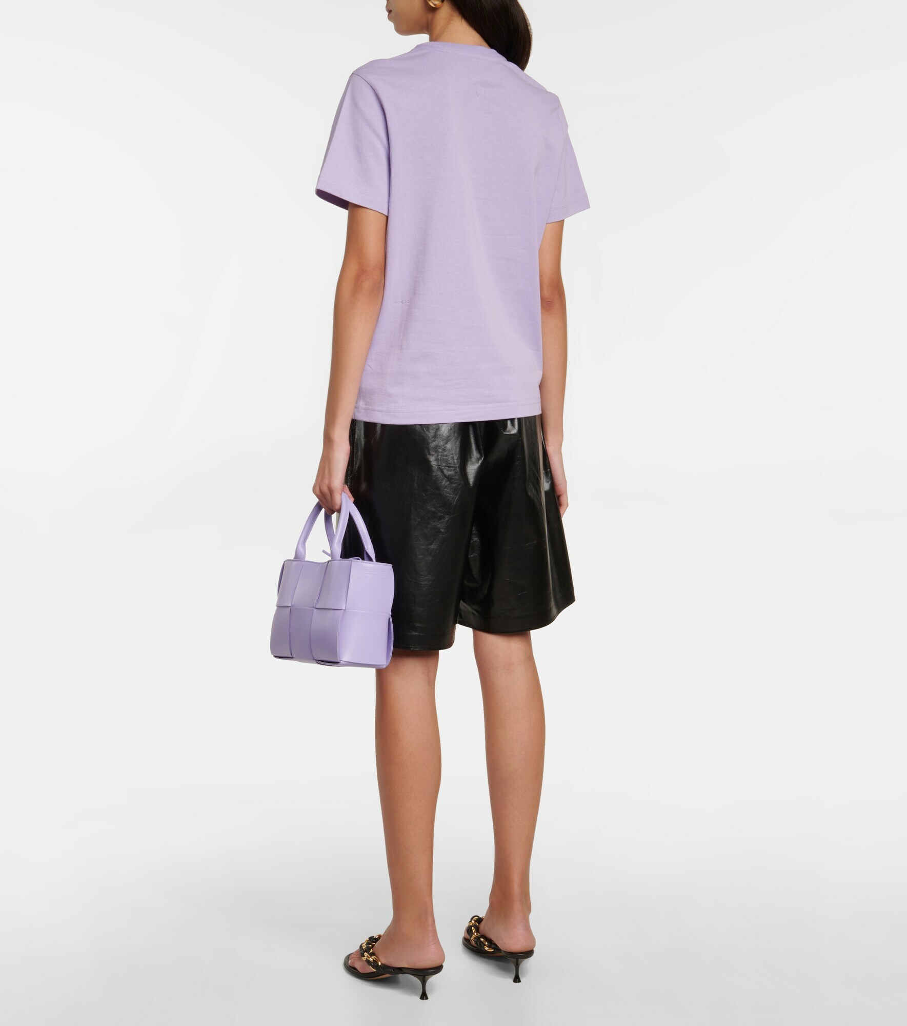 Bottega Veneta Women Black Jersey Shirt