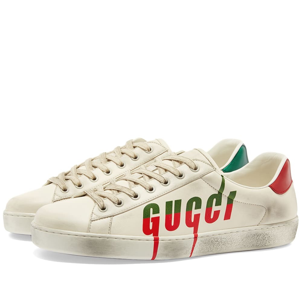men's ace sneaker with gucci blade