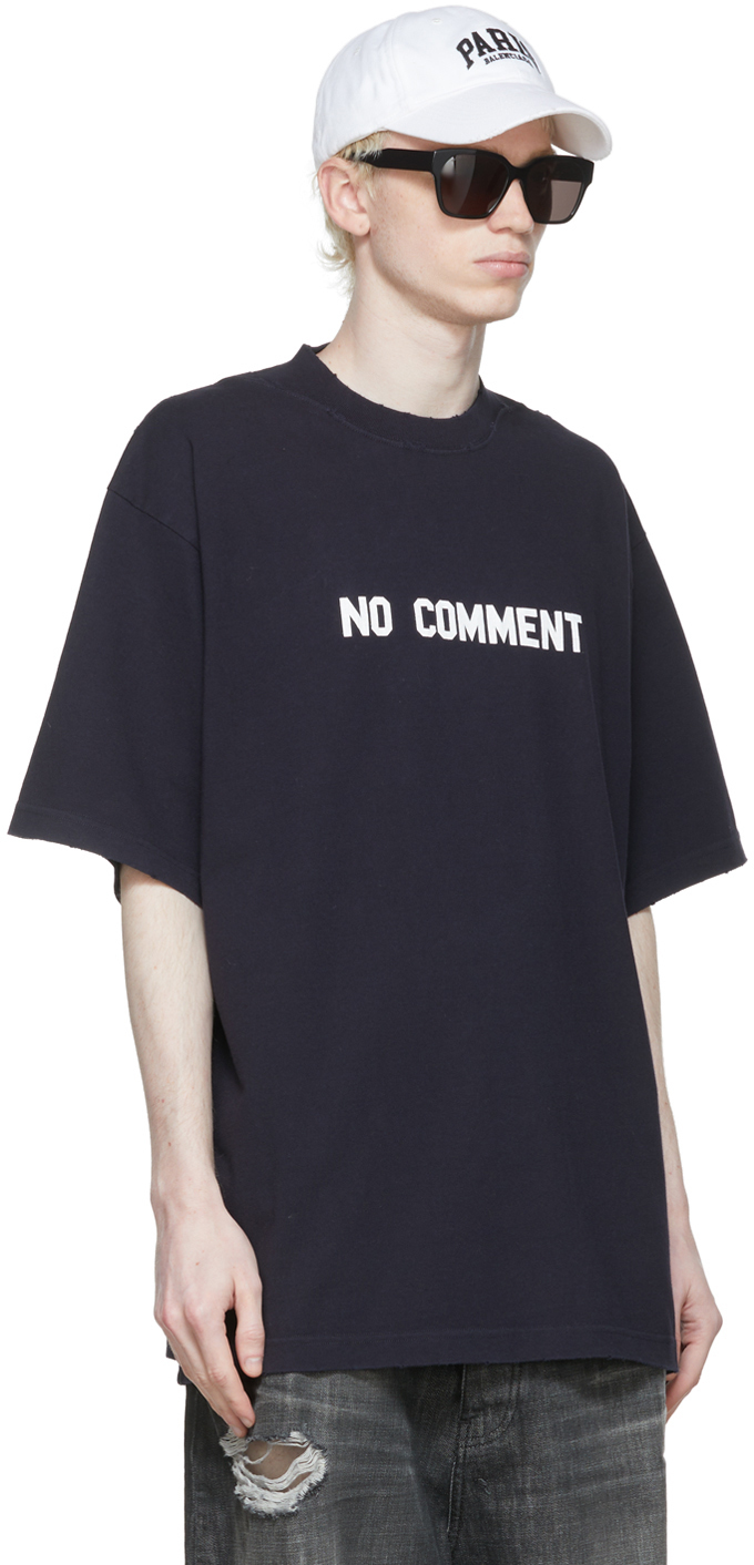 お気にいる】 BALENCIAGA No comment Tシャツ ecousarecycling.com