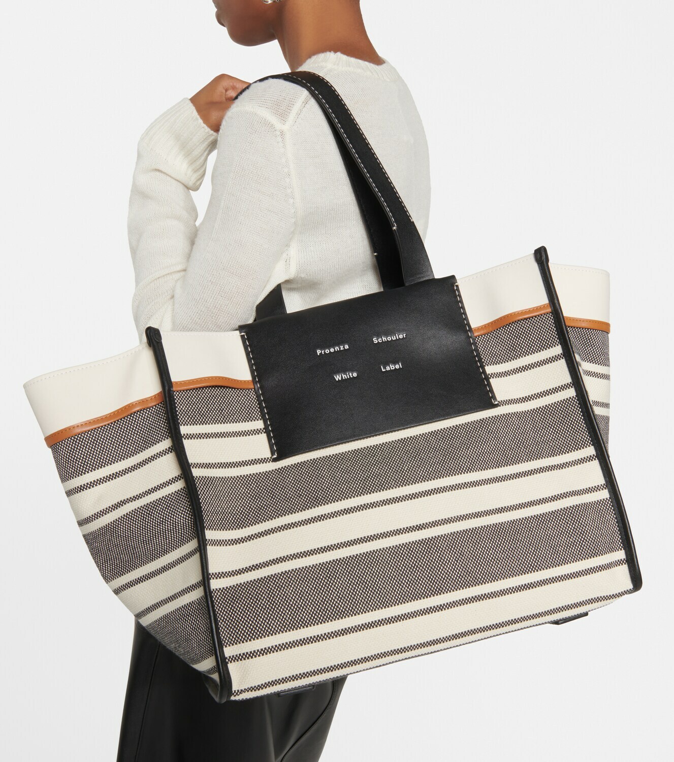 Proenza Schouler Morris XL canvas tote bag Proenza Schouler