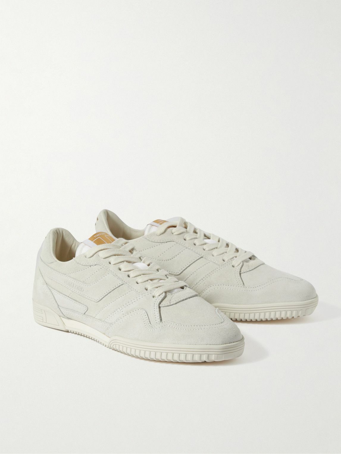 TOM FORD - Jackson Suede Sneakers - Neutrals TOM FORD