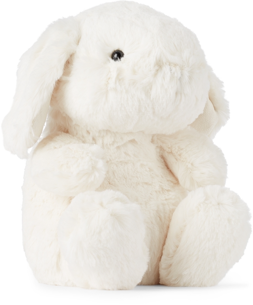 Bonpoint White Cuddly Rabbit Plush Toy Bonpoint