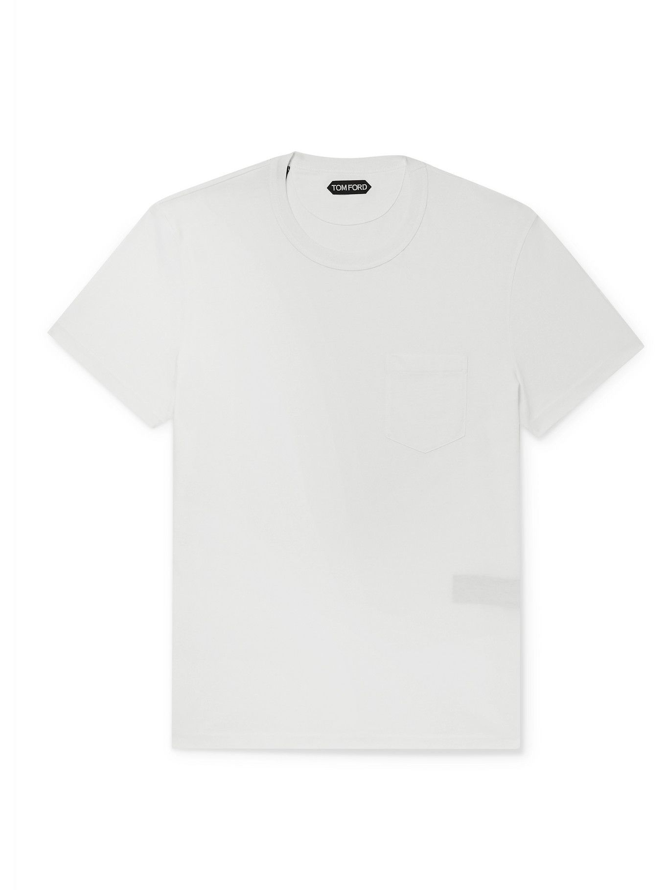 TOM FORD - Cotton-Jersey T-Shirt - White TOM FORD
