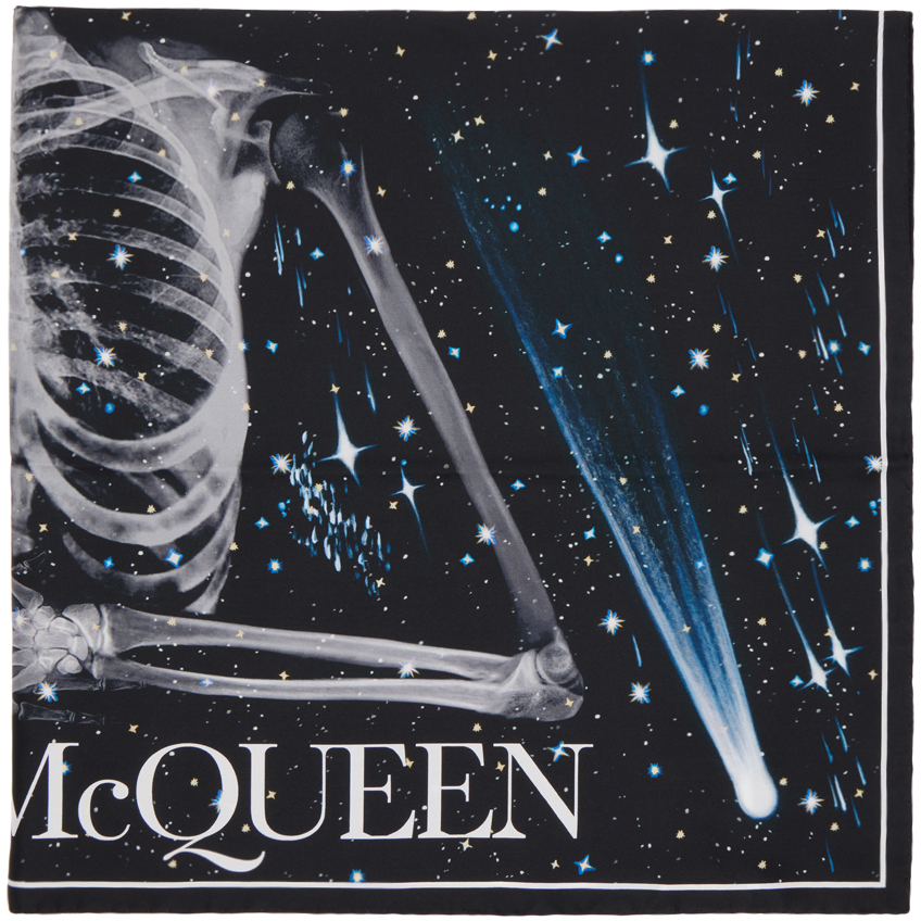 Alexander McQueen Black Tattoo Skull Shawl Scarf Alexander McQueen Alexander McQueen Black Tattoo Skull Shawl Scarf Alexander McQueen