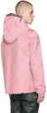 Rick Owens Pink Gimp Fur Jacket