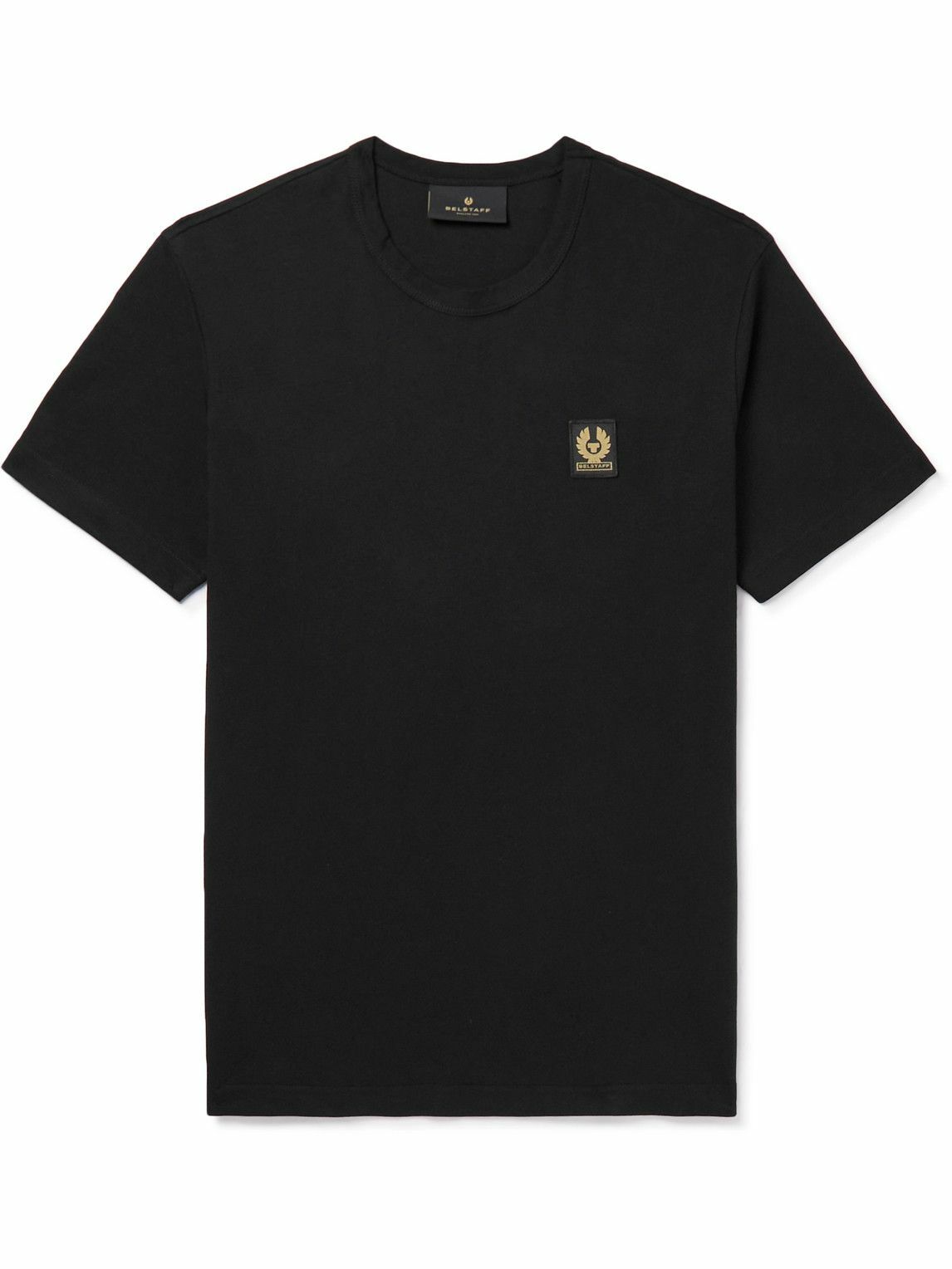 Belstaff - Logo-Appliquéd Cotton-Jersey T-Shirt - Black Belstaff