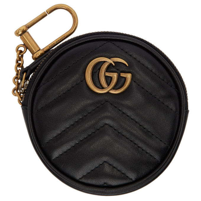 gucci black coin purse