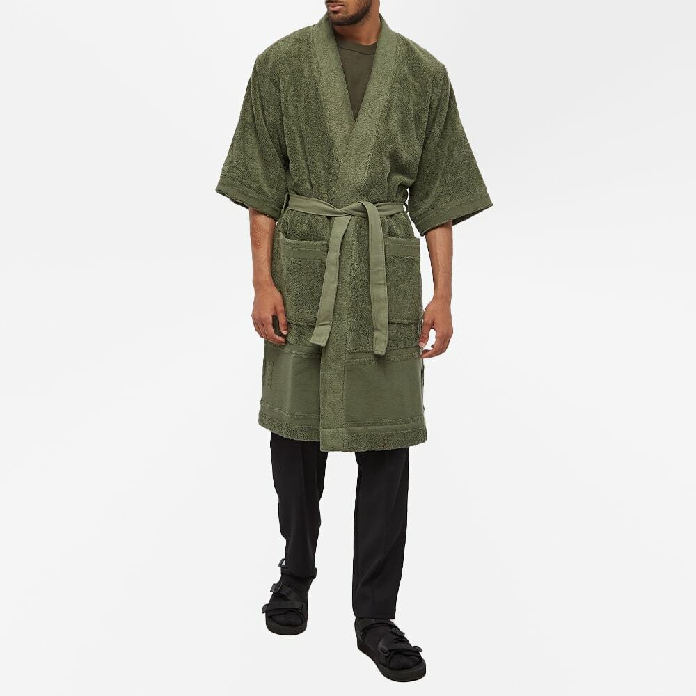 Maharishi Men's Kimono Robe in Olive Maharishi