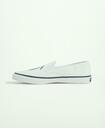 Brooks Brothers Sperry x "Crest" Slip On Shoes | White