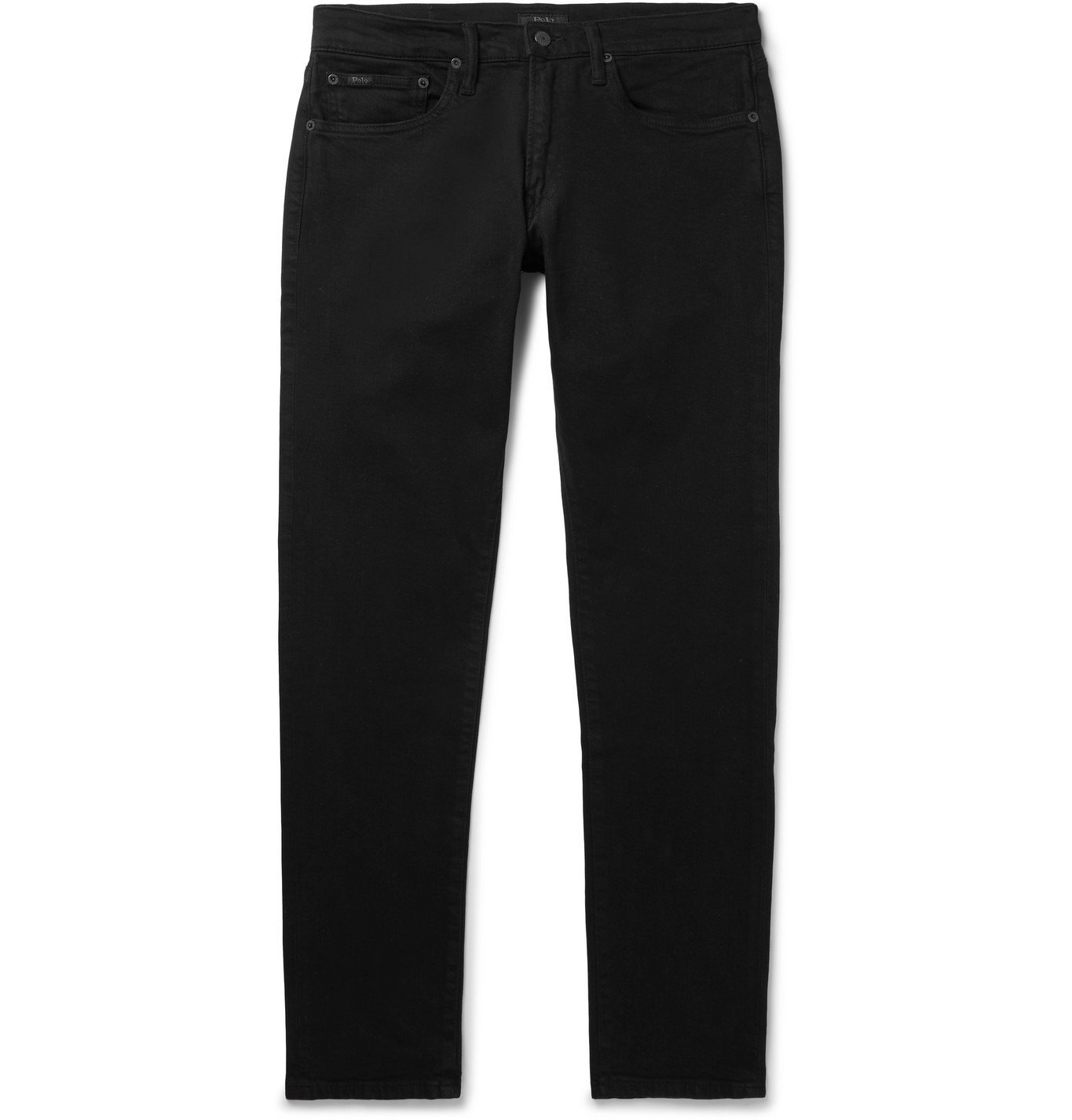 Polo Ralph Lauren - Eldridge Skinny-Fit Stretch-Denim Jeans - Black ...
