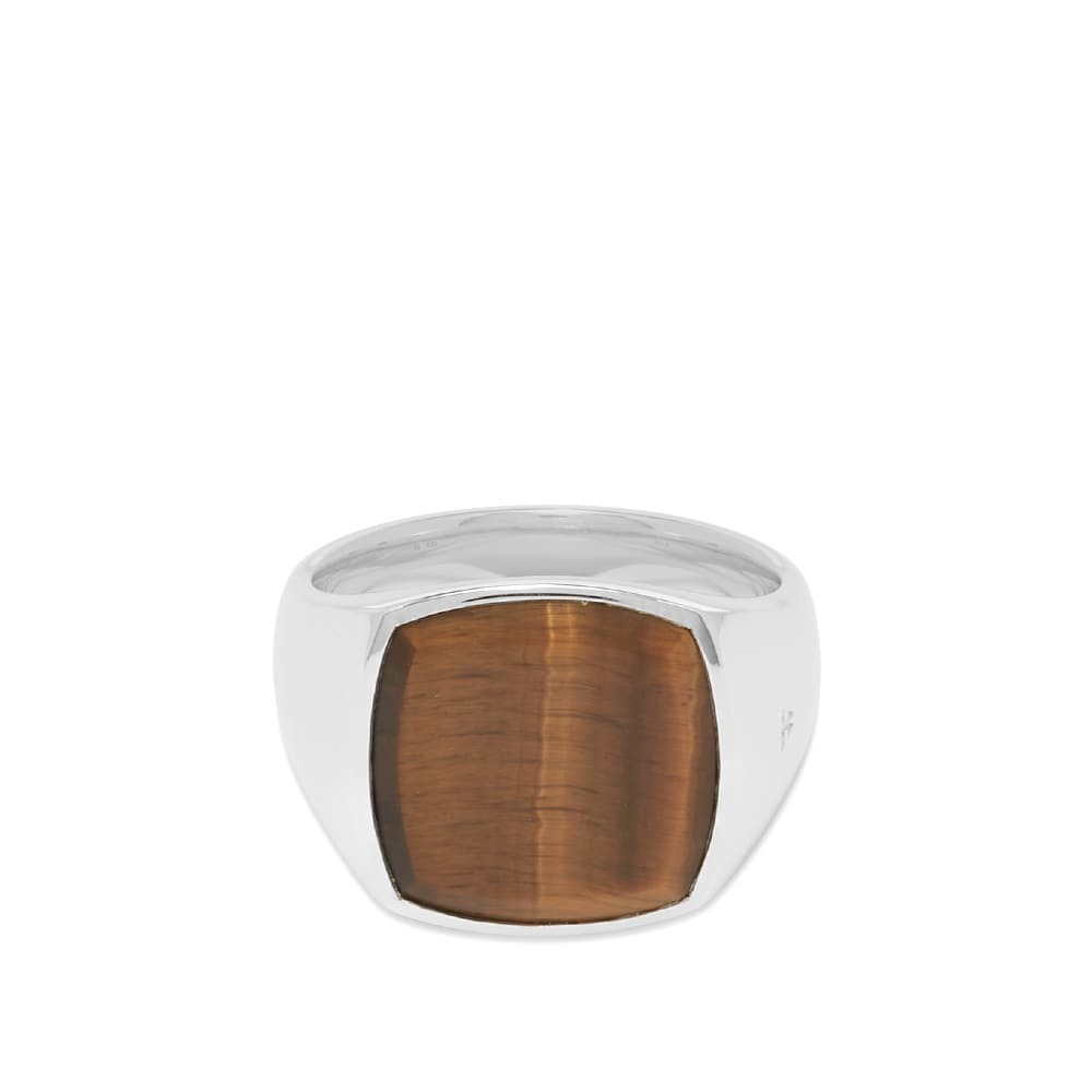 Tom Wood Cushion Tiger Eye Ring Tom Wood