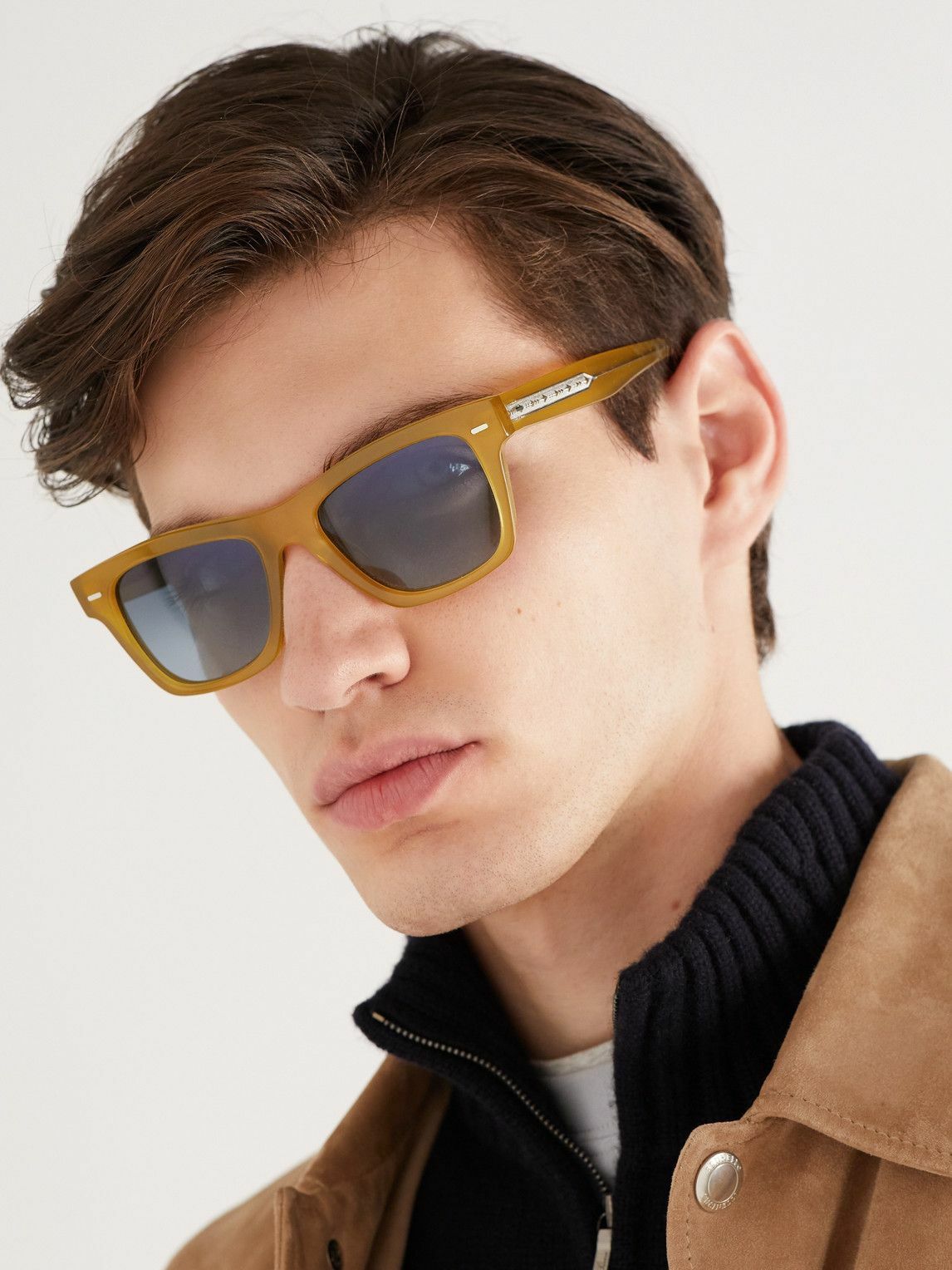 Brunello Cucinelli - Oliver Peoples Square-Frame Acetate Sunglasses ...