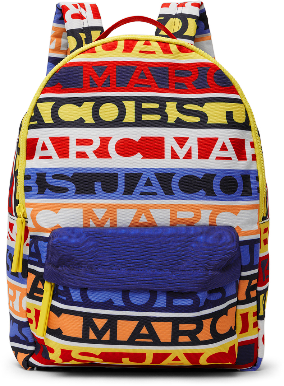 Marc Jacobs Kids Multicolor Logo Backpack Marc Jacobs