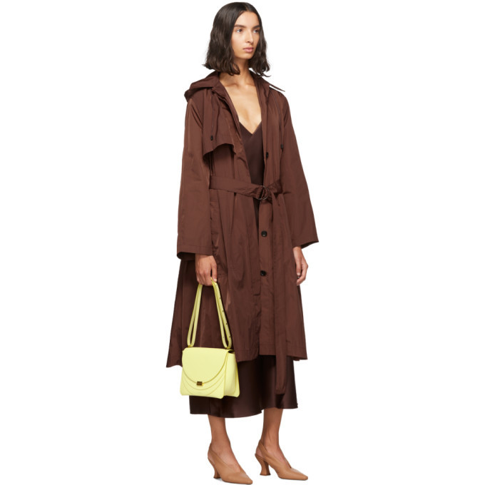 Joseph Burgundy Dublin Trench Coat Joseph