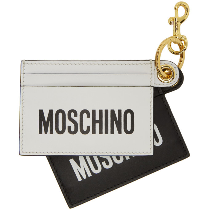 moschino card holder