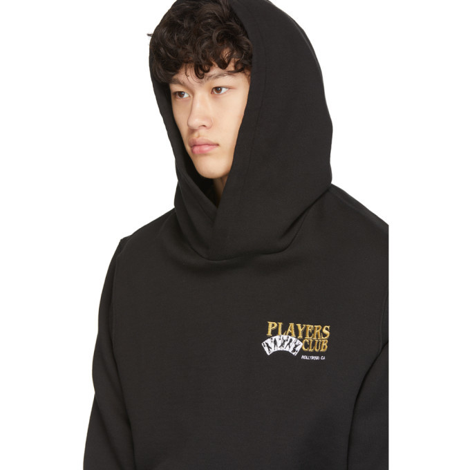 Amiri Black Players Club Hoodie Amiri