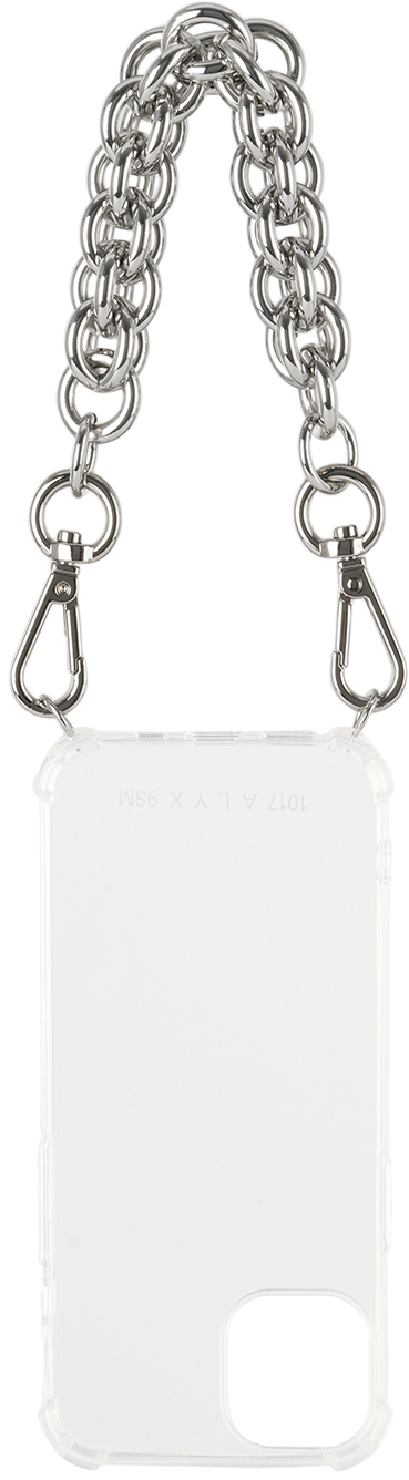 Photo: 1017 ALYX 9SM Silver Small Chunky Chain iPhone 13 Case