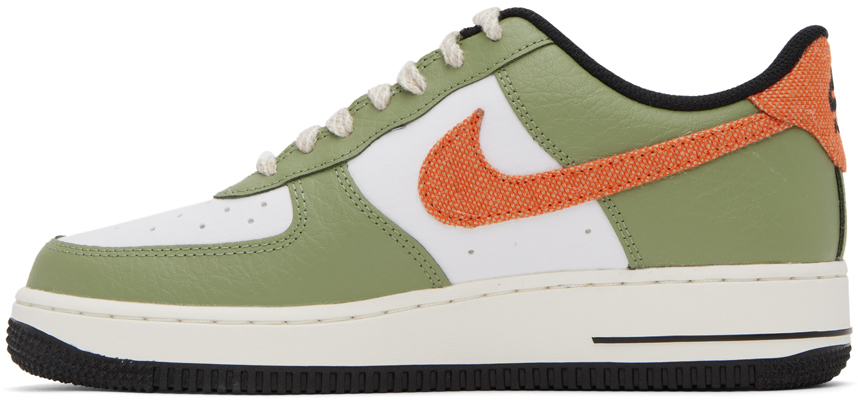 white and green air force 1