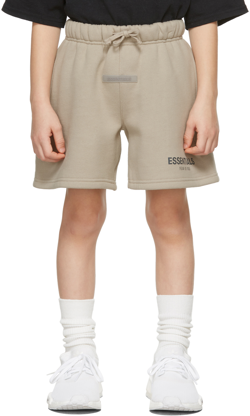 Essentials Kids Tan Sweat Shorts Essentials