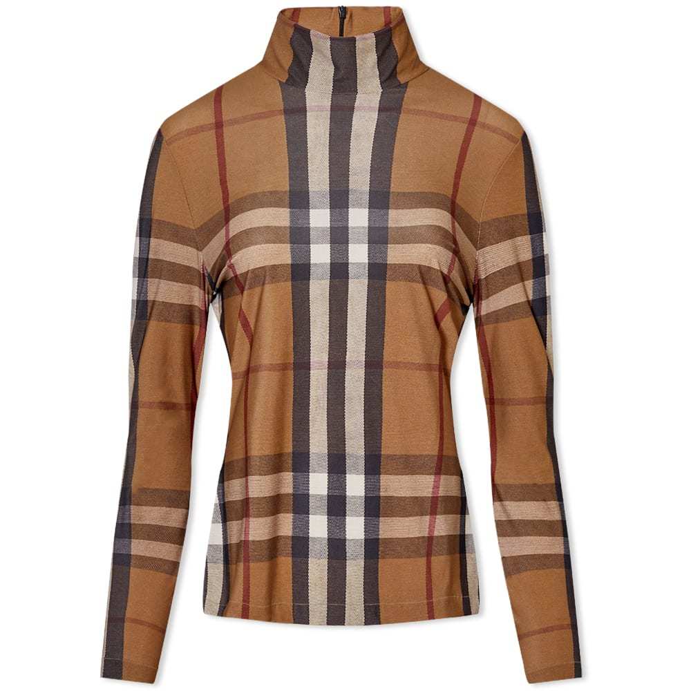 burberry high neck top