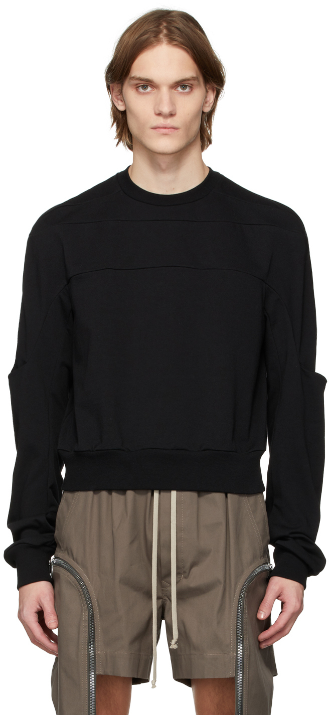 Rick Owens Black Geth Sweatshirt Rick Owens